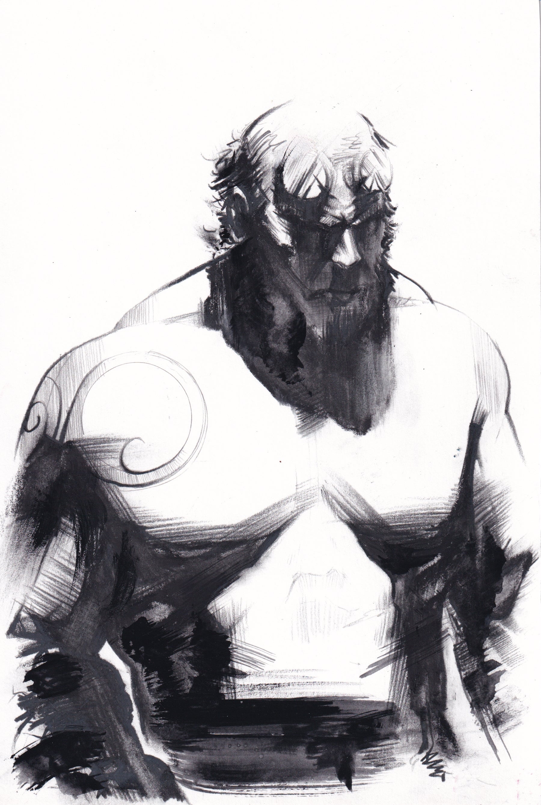 Ito Original Art Hellboy Illustration