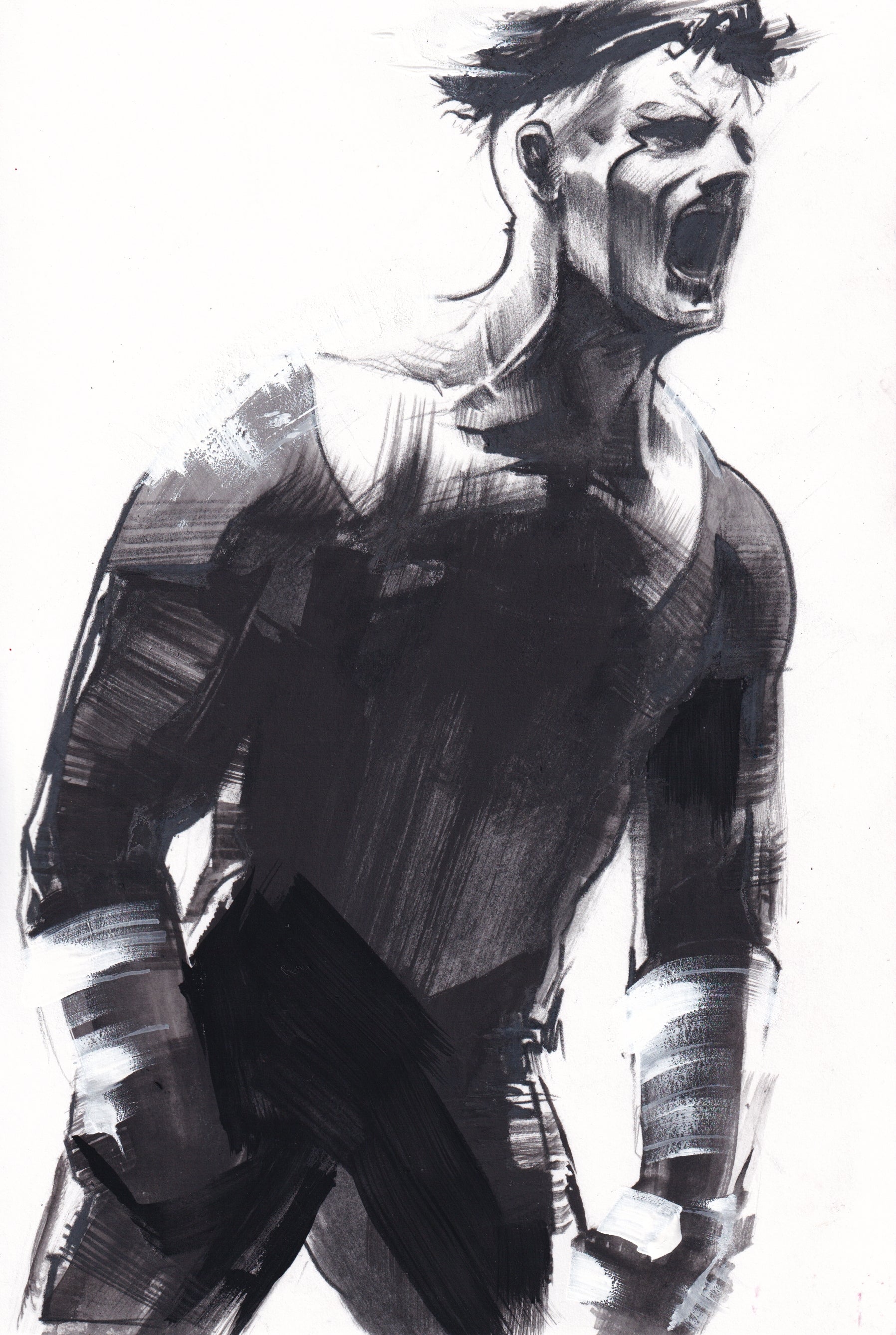 Ito Original Art Invincible Illustration