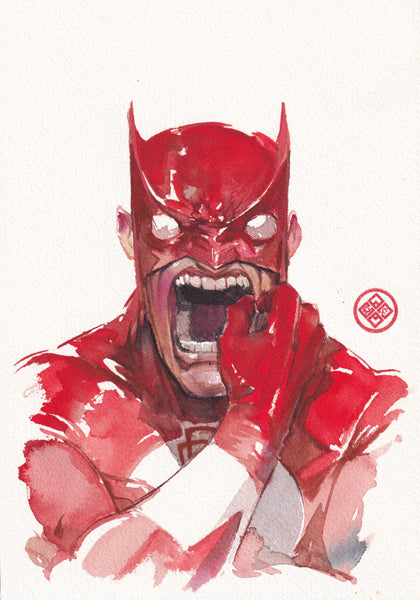 Ito Original Art Scaredevil (Daredevil) Illustration