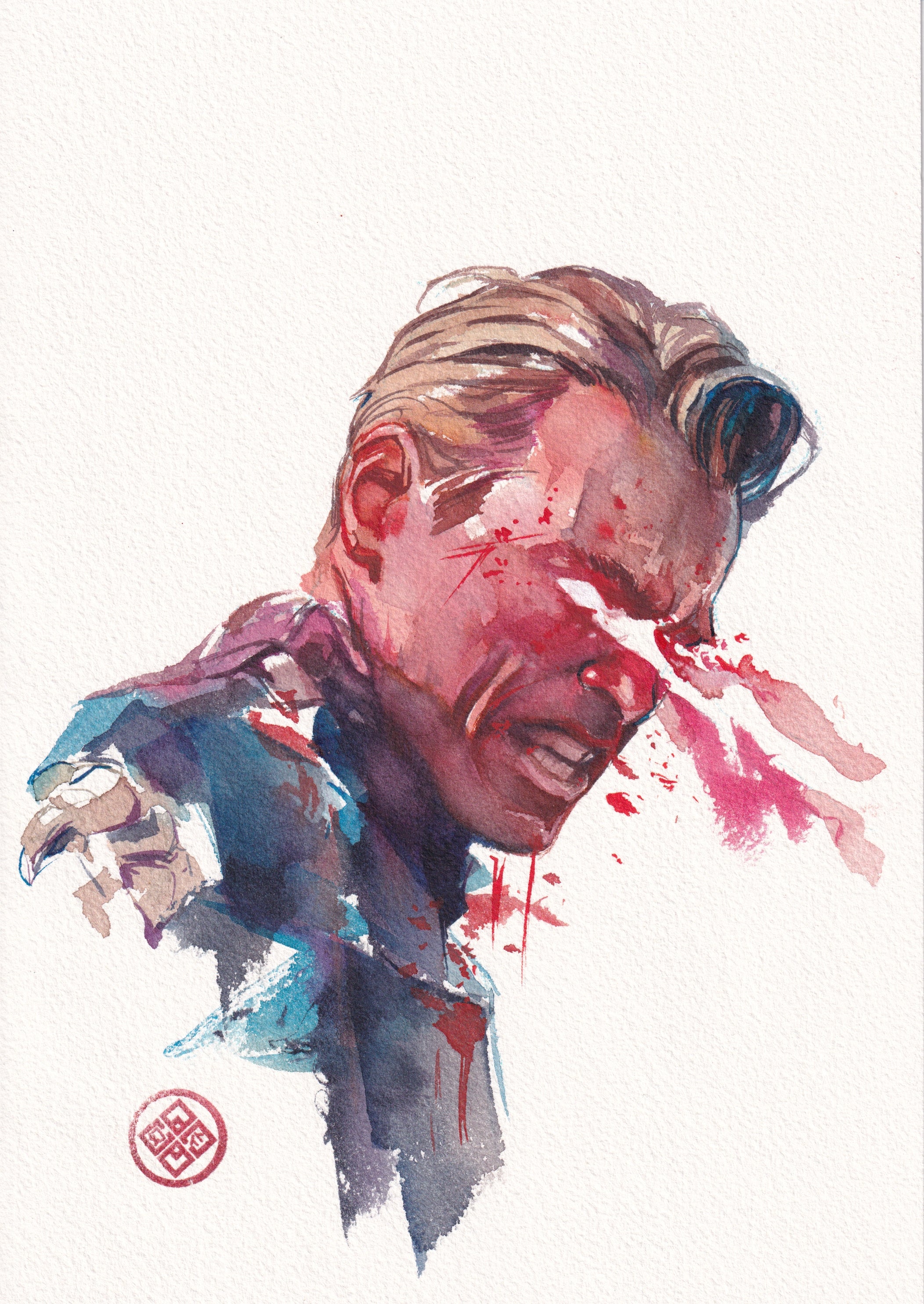 Ito Original Art Homelander Illustration