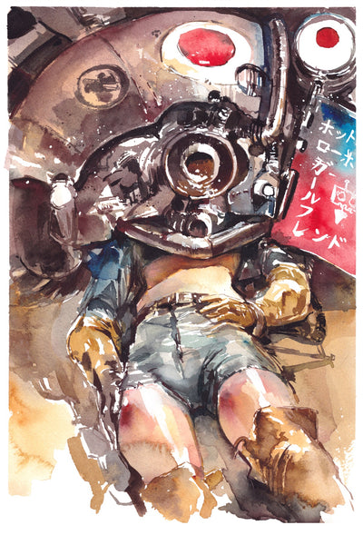 Ito Original Art 'Watashi No Girlfriend' Illustration