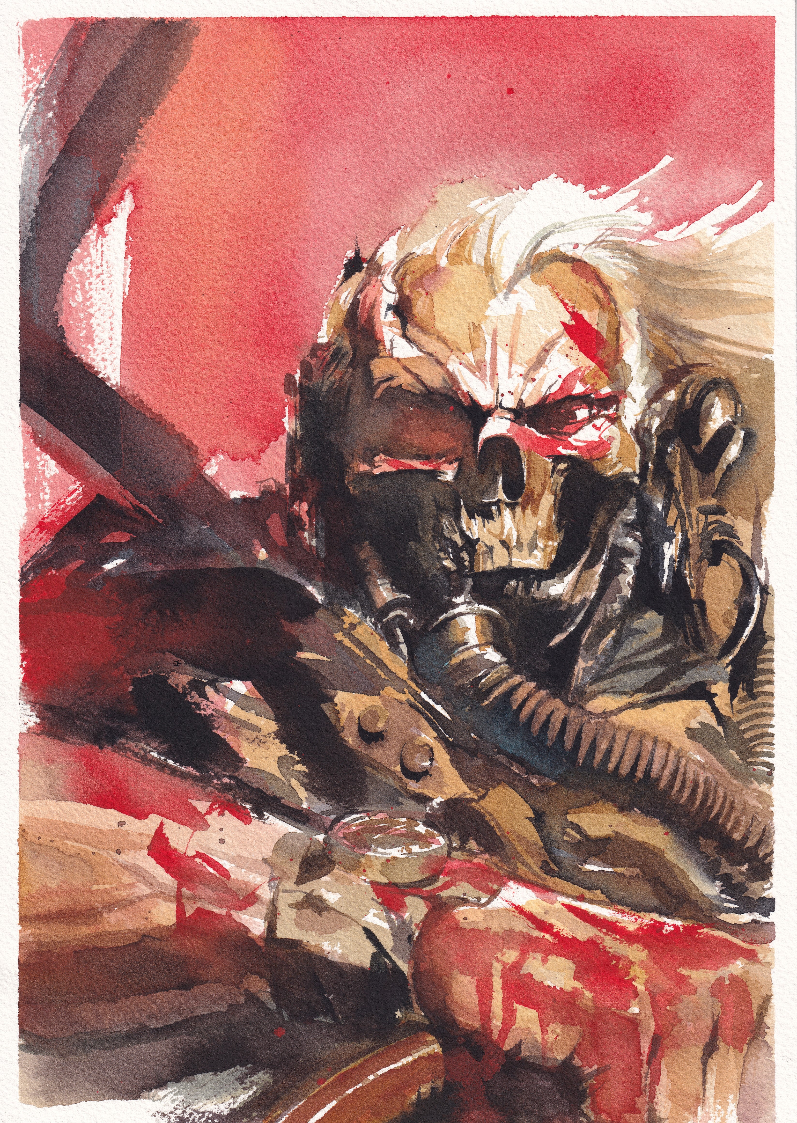 Ito Original Art Immortan Joe Illustration