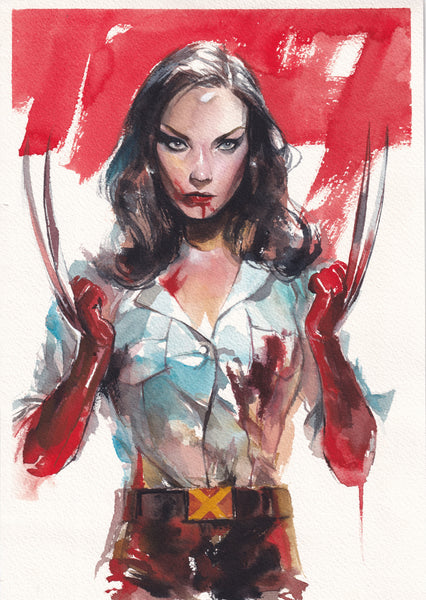 Ito Original Art X-23 Illustration