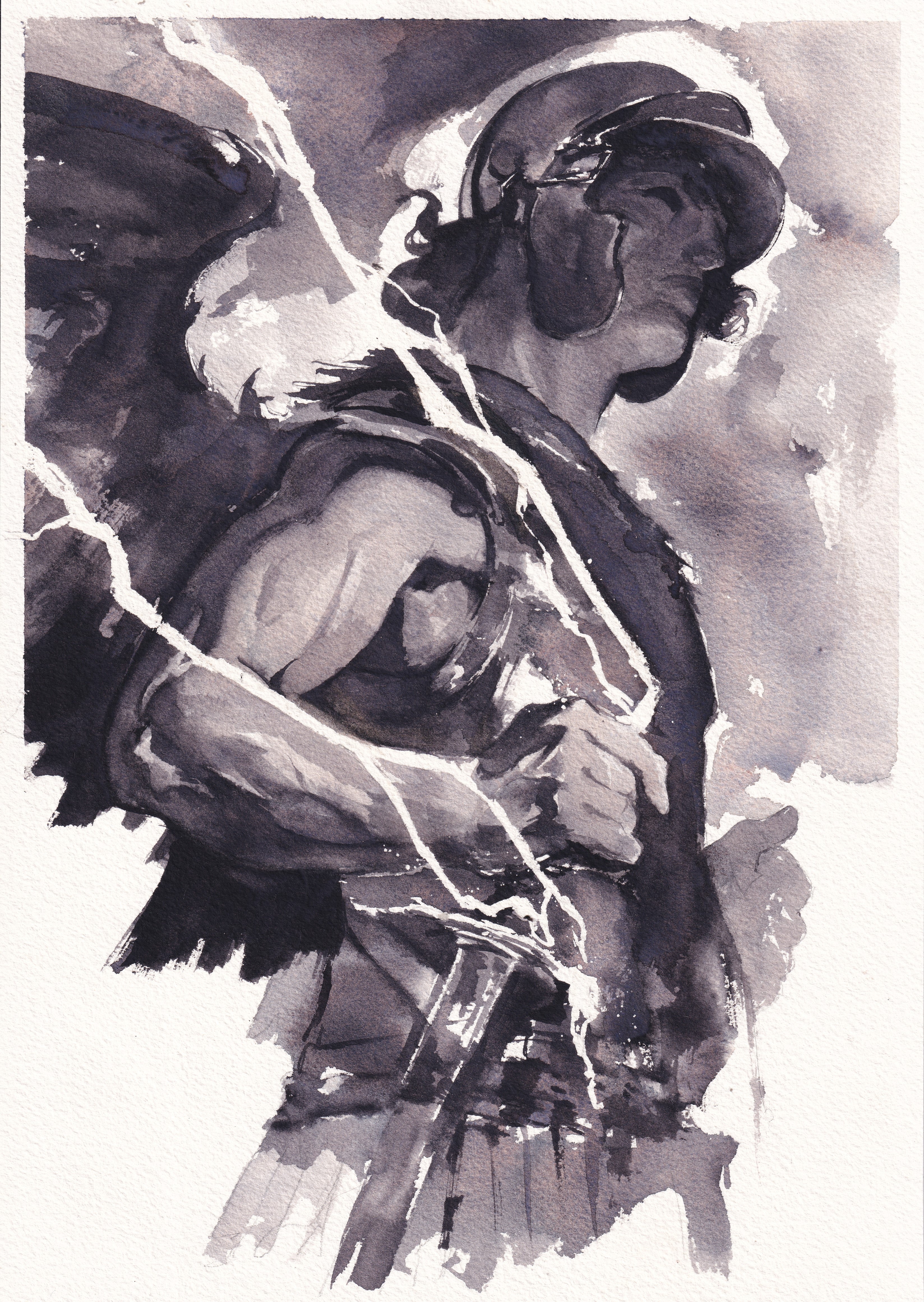 Ito Original Art Mythology Collection: Messenger Illustration