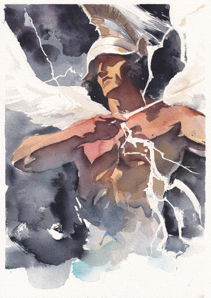 Ito Original Art Mythology Collection: Apollo Illustration