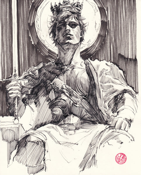 Ito Original Art 8x10