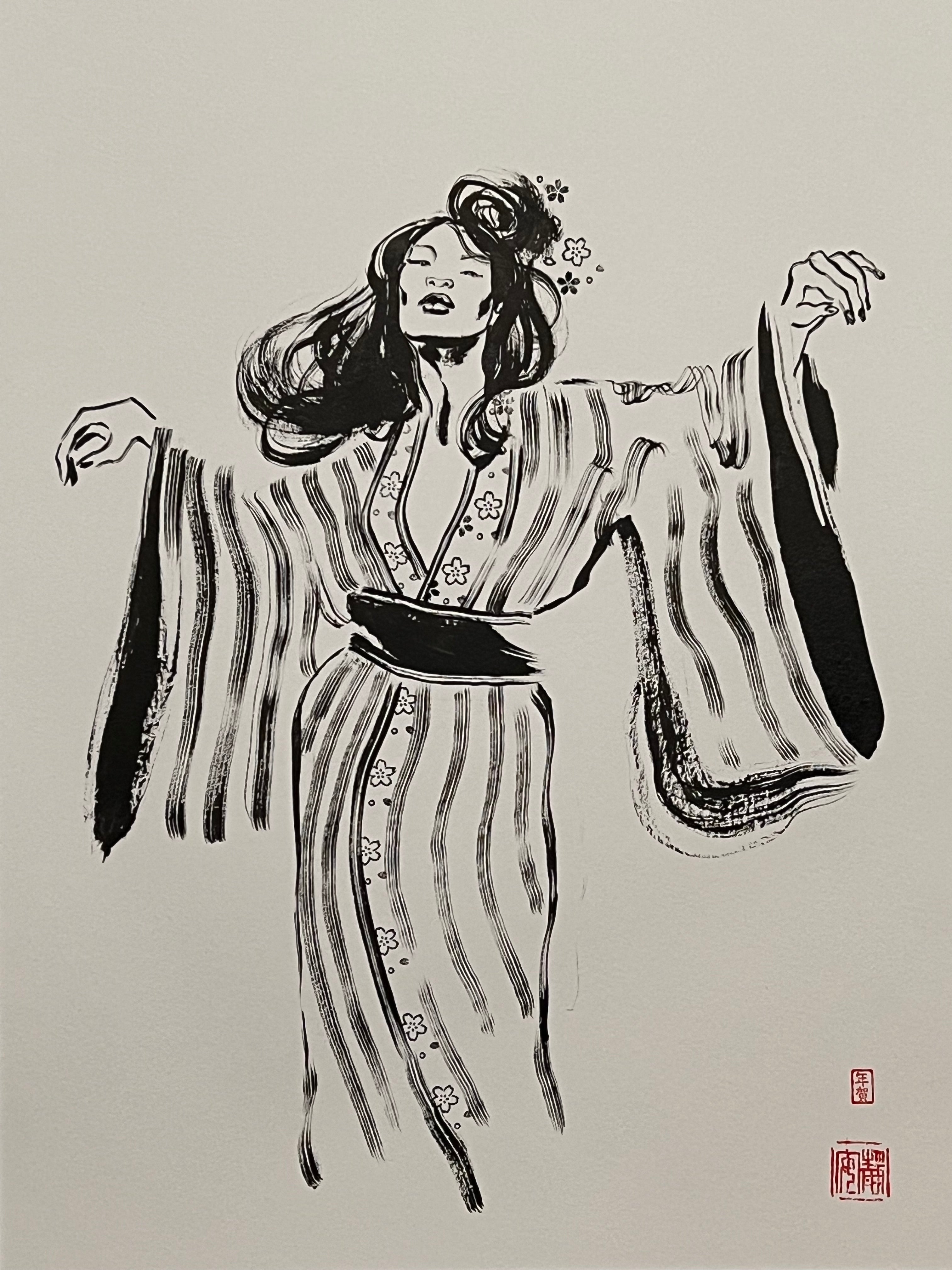 David Mack Original Art Brush & Ink Illustration 3