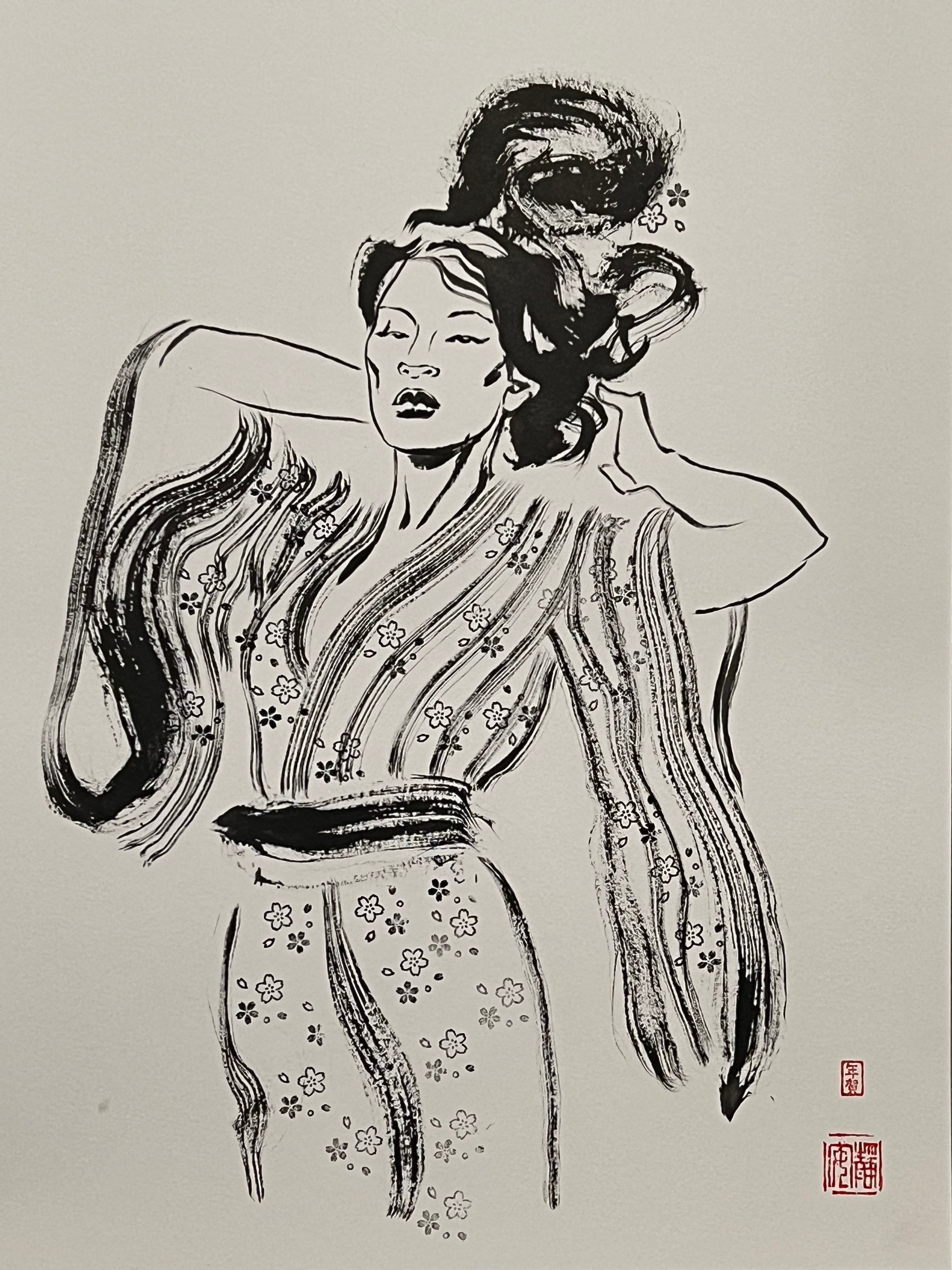 David Mack Original Art Brush & Ink Illustration 4