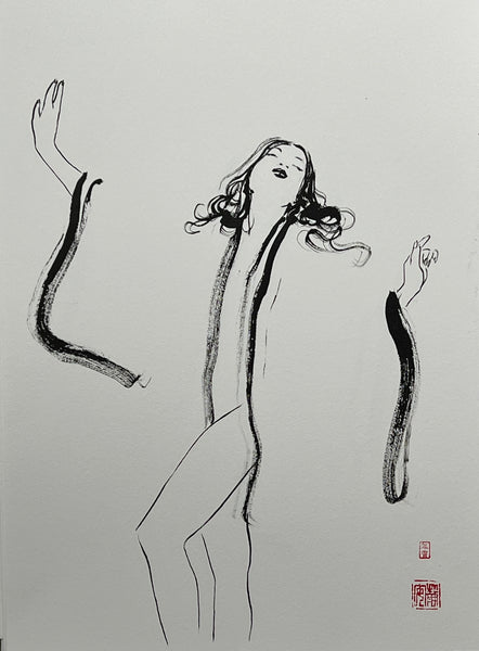 David Mack Original Art Brush & Ink Illustration 7