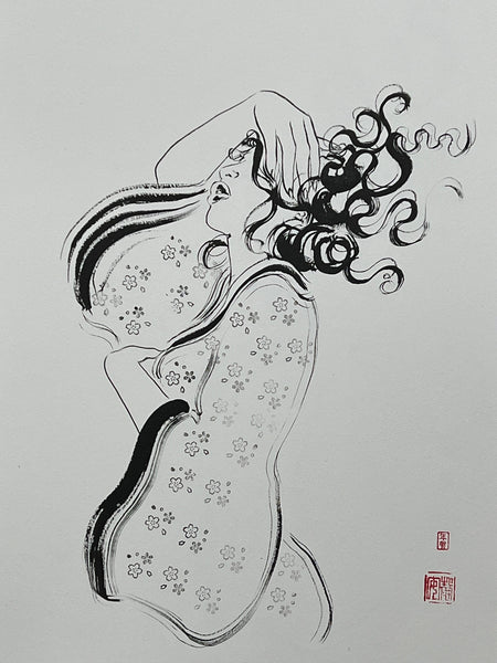 David Mack Original Art Brush & Ink Illustration 15
