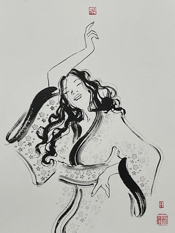 David Mack Original Art Brush & Ink Illustration 10