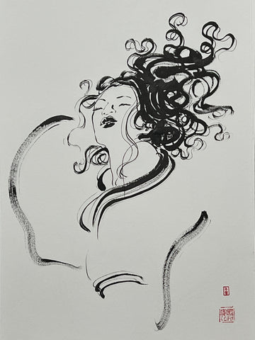 David Mack Original Art Brush & Ink Illustration 12