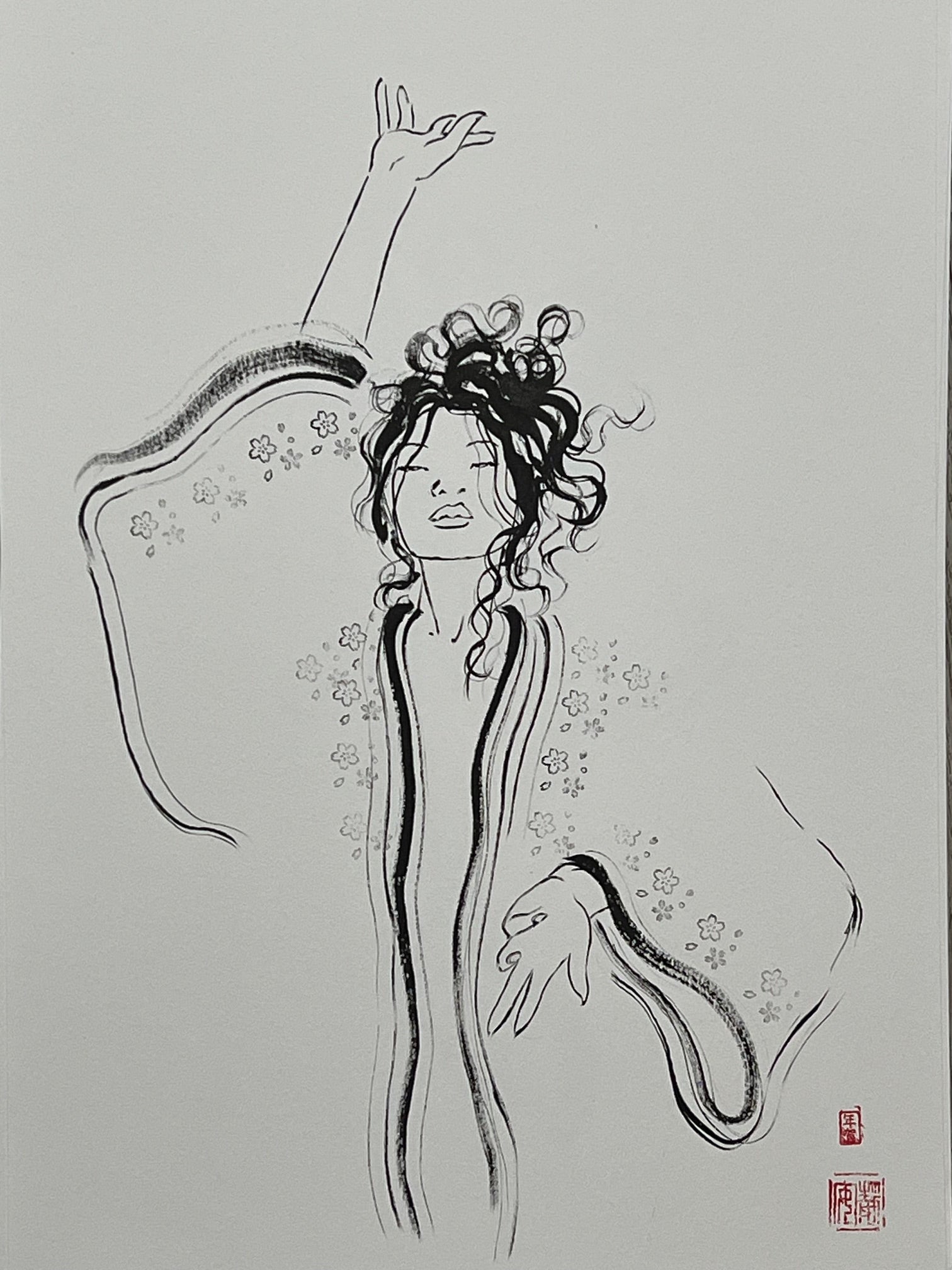 David Mack Original Art Brush & Ink Illustration 21