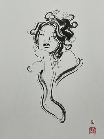 David Mack Original Art Brush & Ink Illustration 19