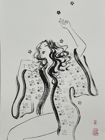 David Mack Original Art Brush & Ink Illustration 14