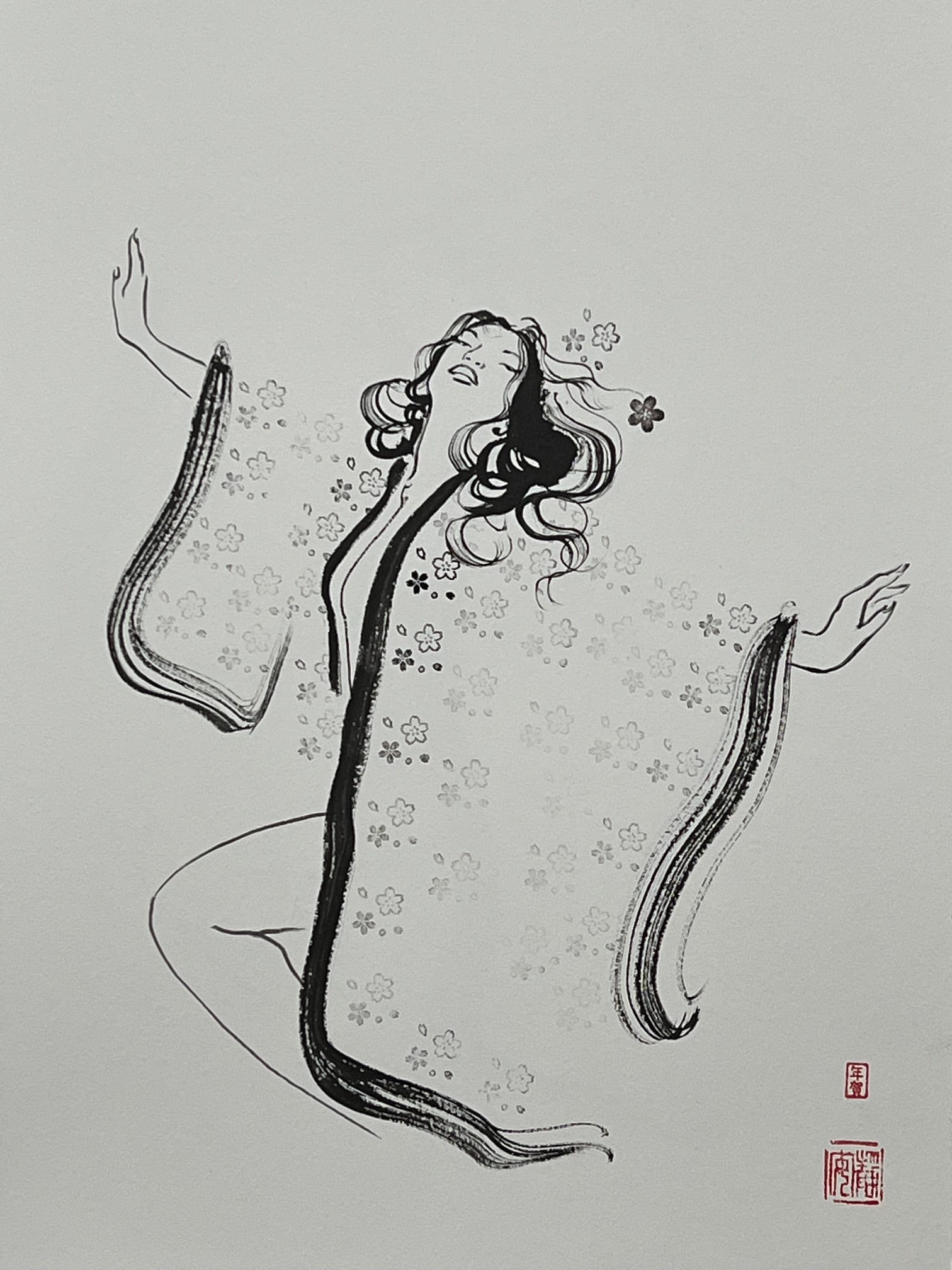 David Mack Original Art Brush & Ink Illustration 20