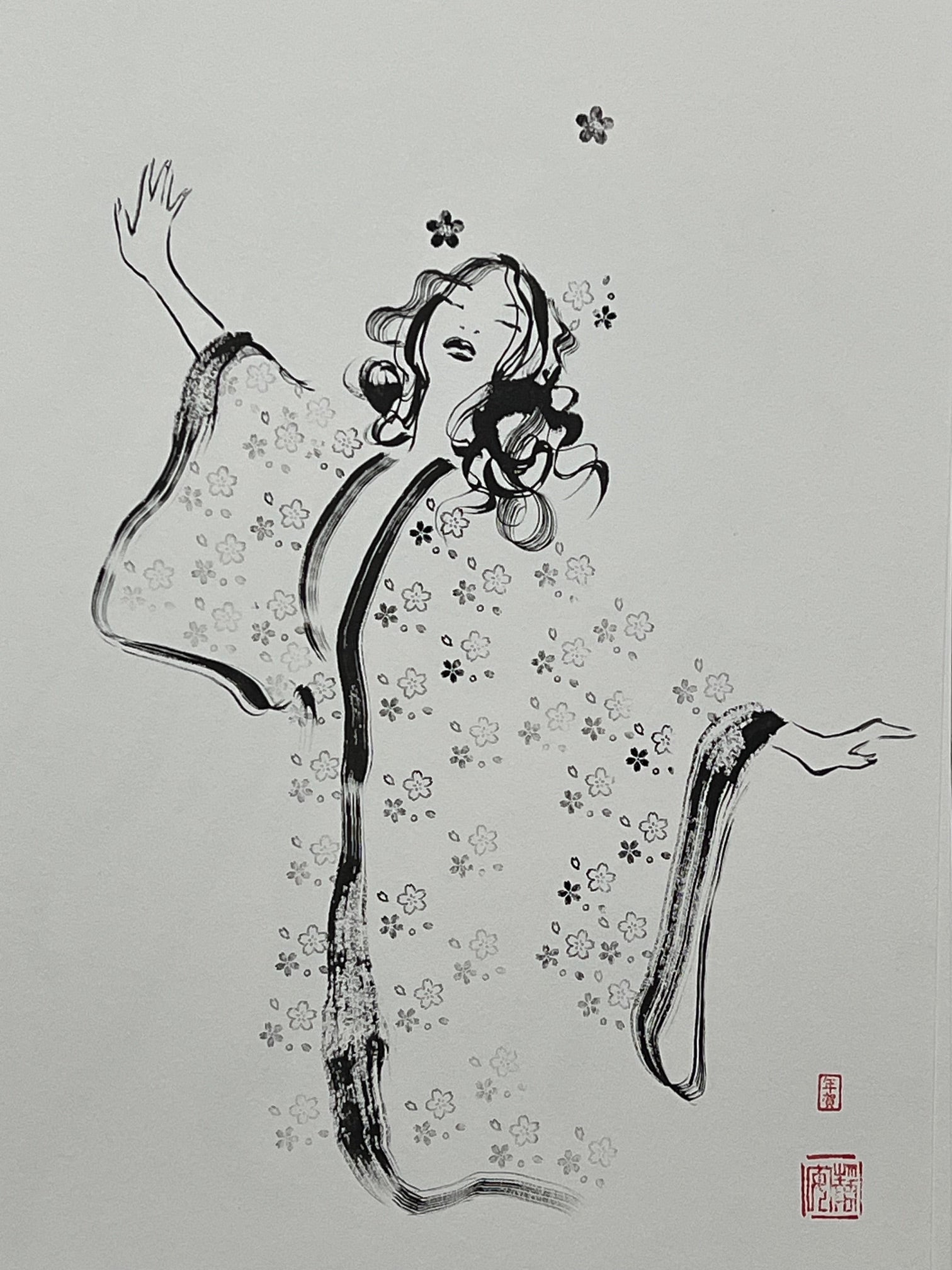 David Mack Original Art Brush & Ink Illustration 17