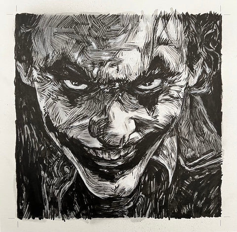 Viktor Farro Original Art Joker