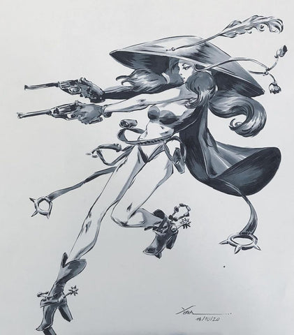 Yona Saura Original Art Personal Illustration 17