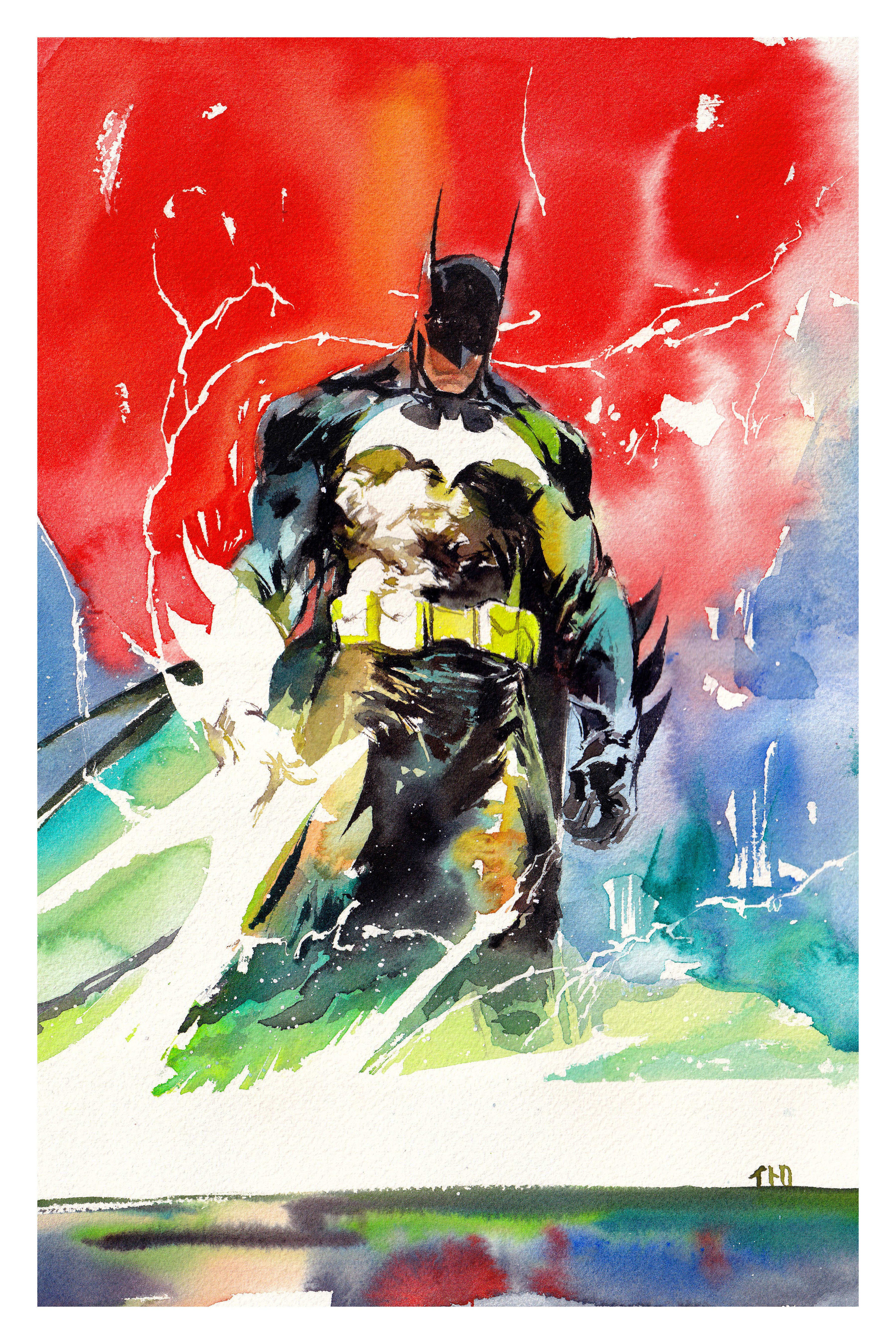 Ito Batman 12x18” Limited Edition Giclee