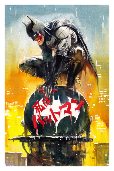 Ito Batman Joker 12x18” Limited Edition Giclee