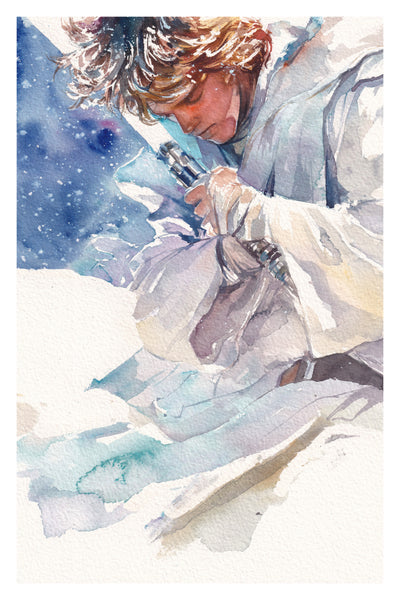 Ito Luke Skywalker Star Wars 12x18” Limited Edition Giclee