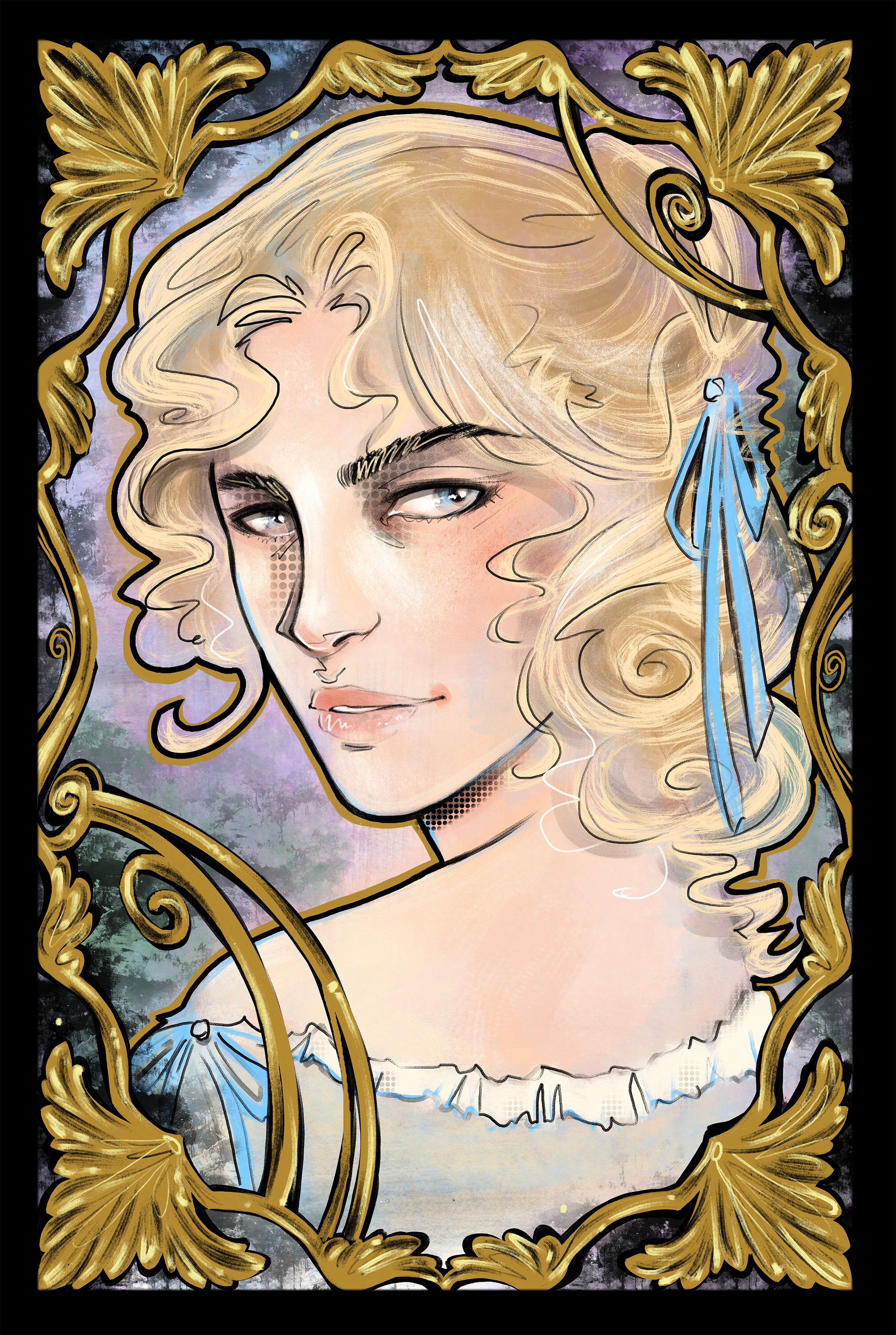 Francesca Fantini Original Published Upper Deck J.Bennett Art