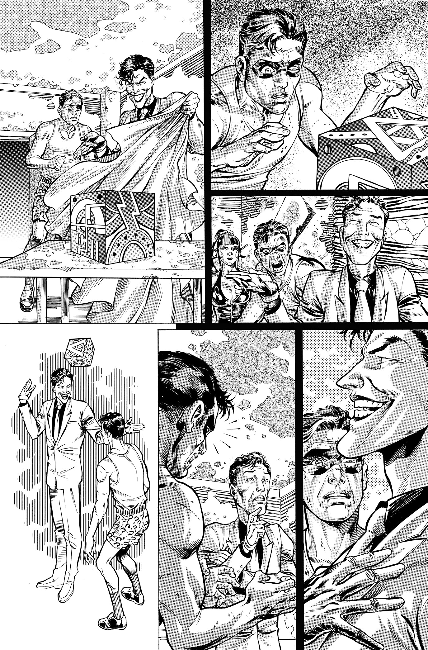 Jesus Merino Original Art Joker Puzzlebox Main Story #14 Page 14