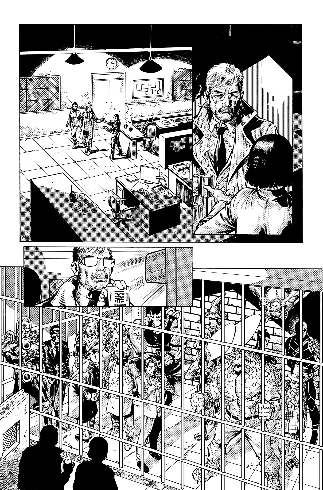 Jesus Merino Original Art Joker Puzzlebox Bonus Box #1 Page 3