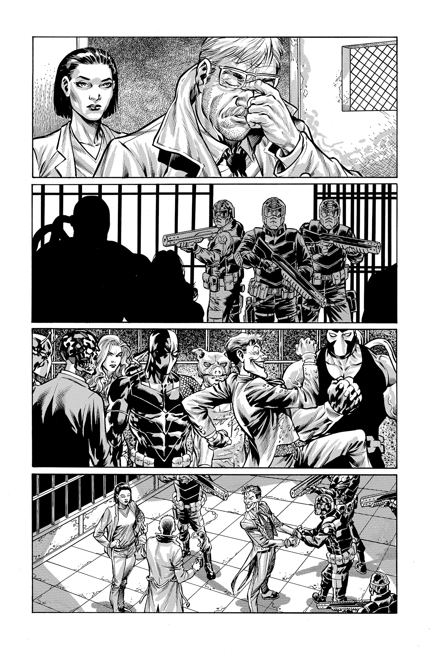 Jesus Merino Original Art Joker Puzzlebox Bonus Box #1 Page 5