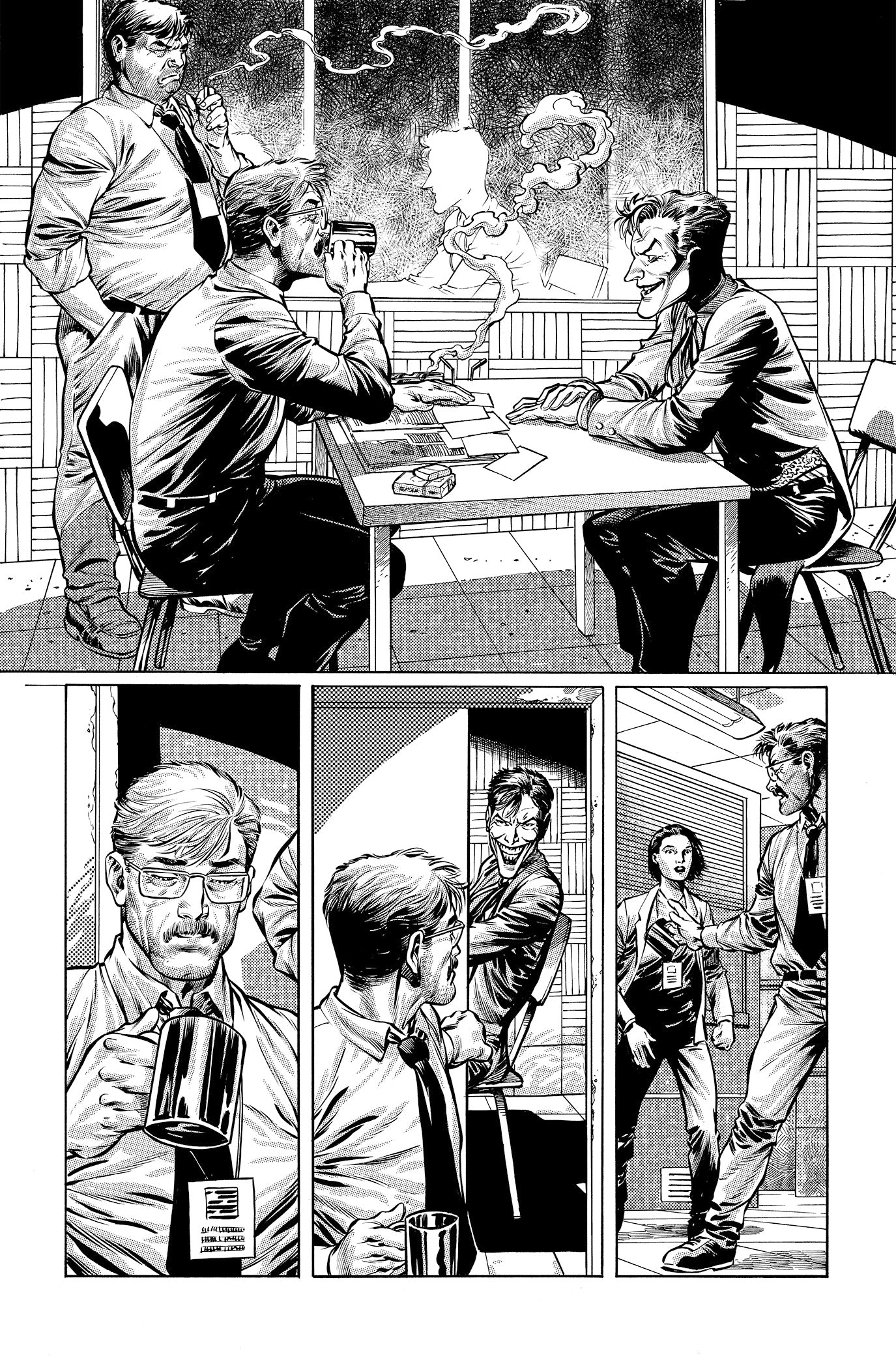 Jesus Merino Original Art Joker Puzzlebox Bonus Box #2 Page 1