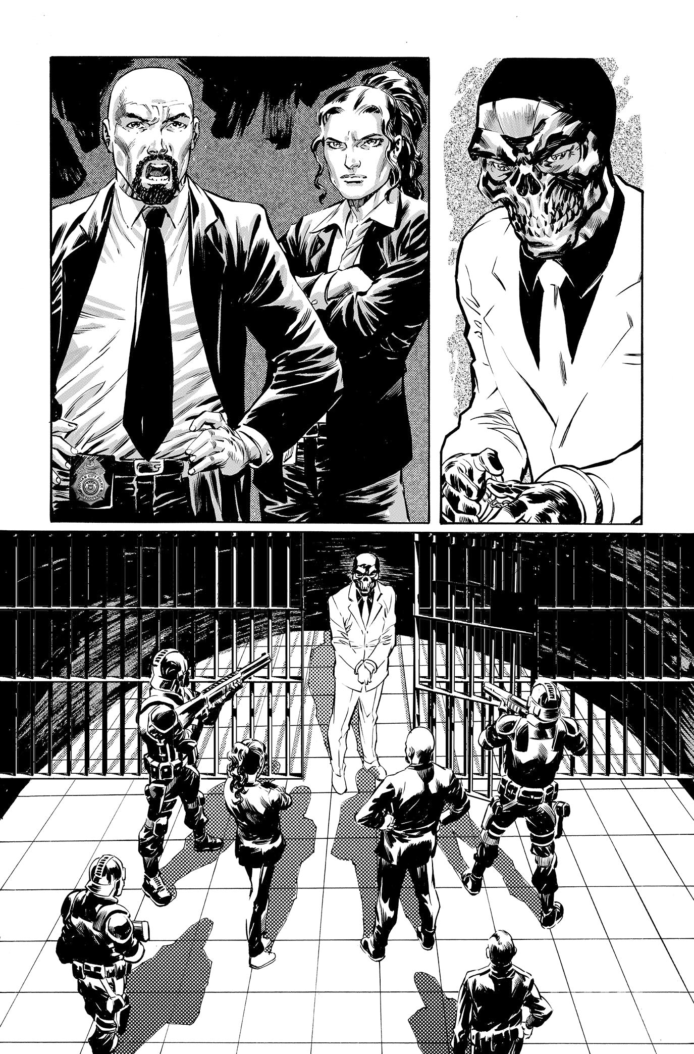 Jesus Merino Original Art Joker Puzzlebox Bonus Box #3 Page 1