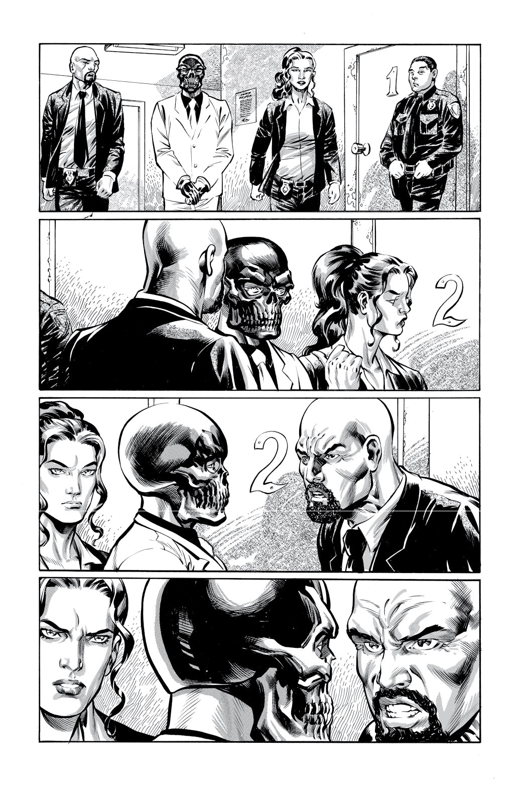 Jesus Merino Original Art Joker Puzzlebox Bonus Box #3 Page 2