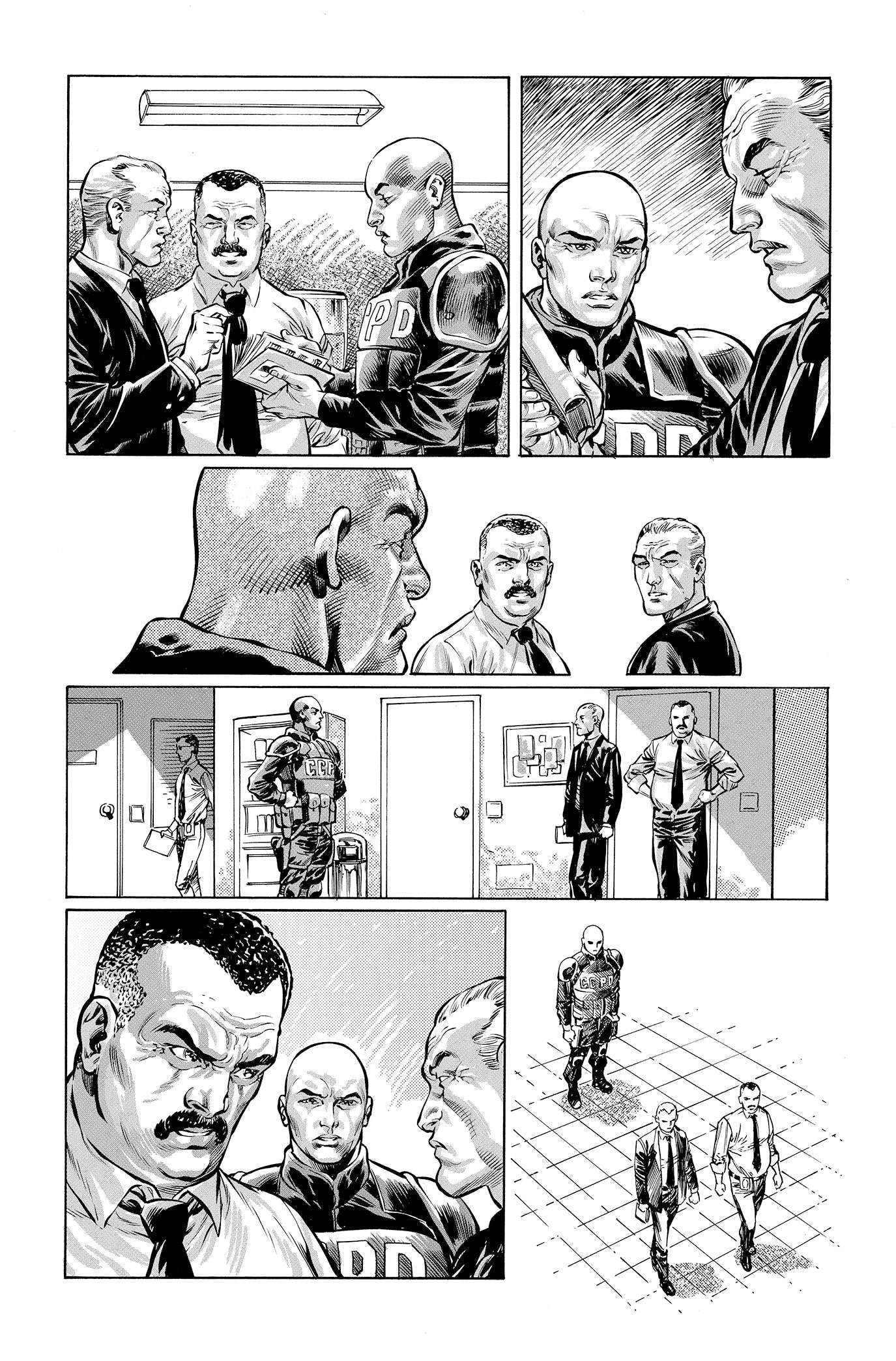 Jesus Merino Original Art Joker Puzzlebox Bonus Box #5 Page 3