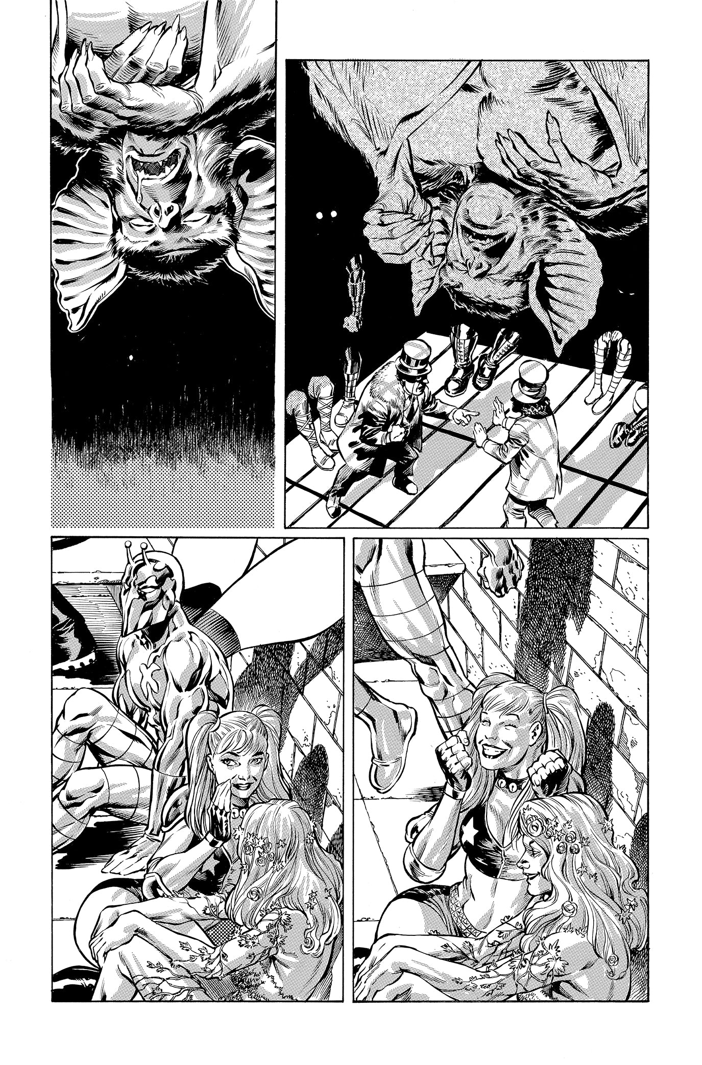 Jesus Merino Original Art Joker Puzzlebox Bonus Box #6 Page 1