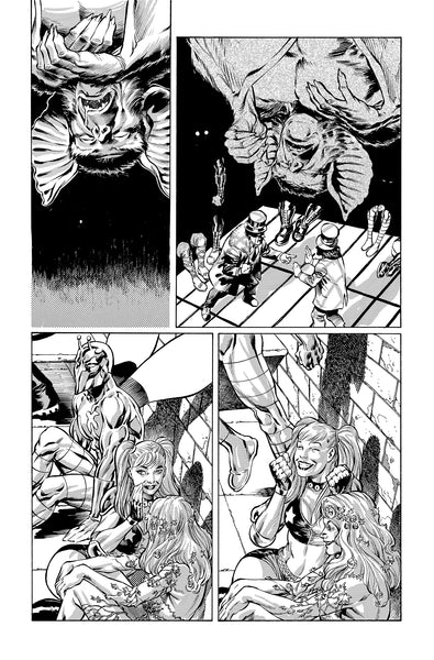 Jesus Merino Original Art Joker Puzzlebox Bonus Box #6 Page 1
