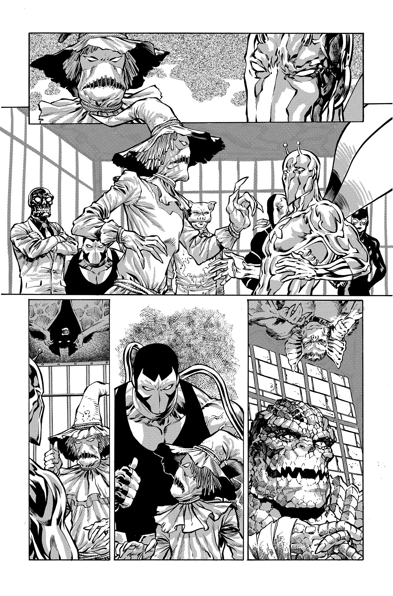 Jesus Merino Original Art Joker Puzzlebox Bonus Box #6 Page 2