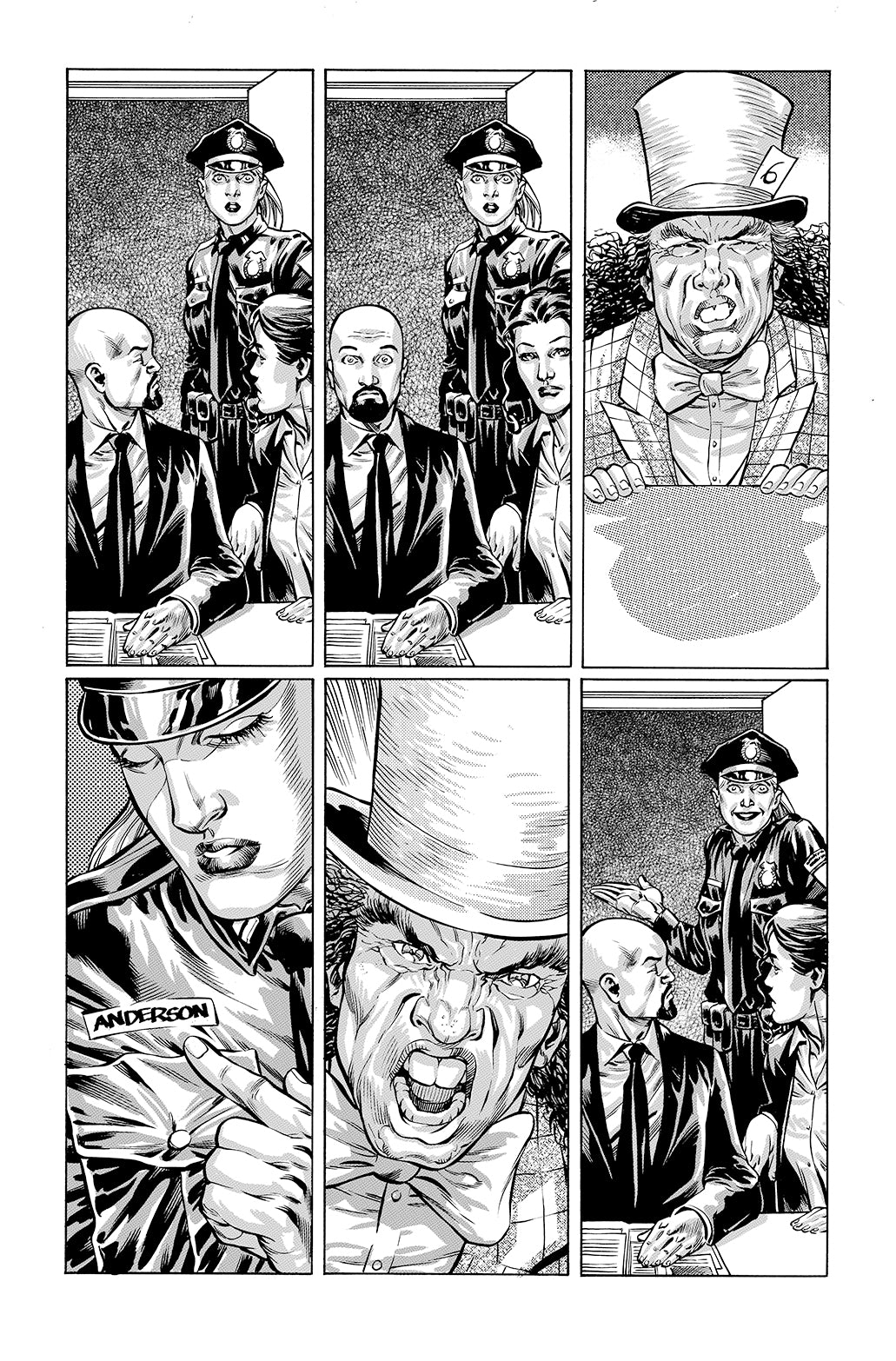 Jesus Merino Original Art Joker Puzzlebox Bonus Box #7 Page 4