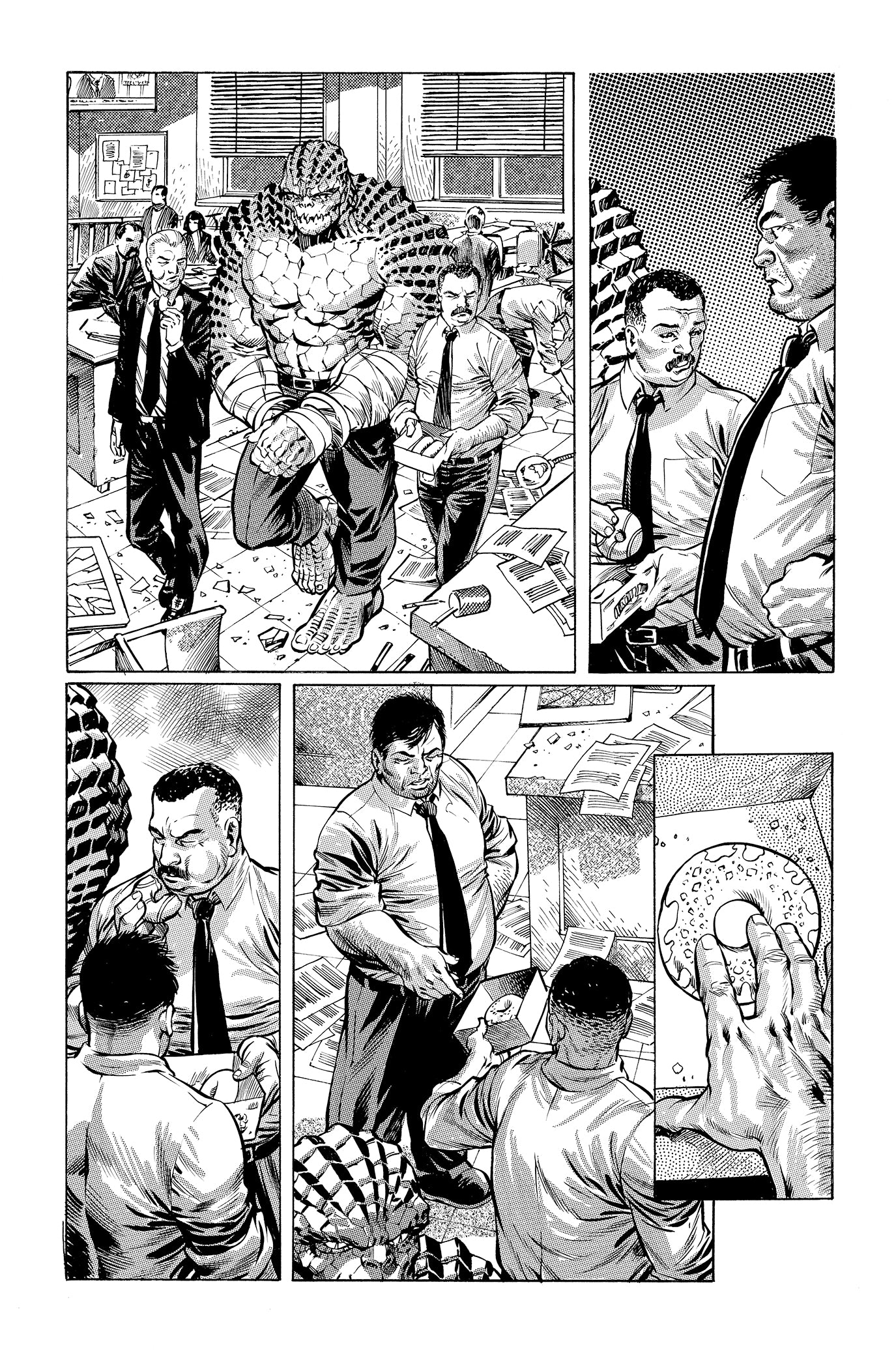 Jesus Merino Original Art Joker Puzzlebox Bonus Box #10 Page 3