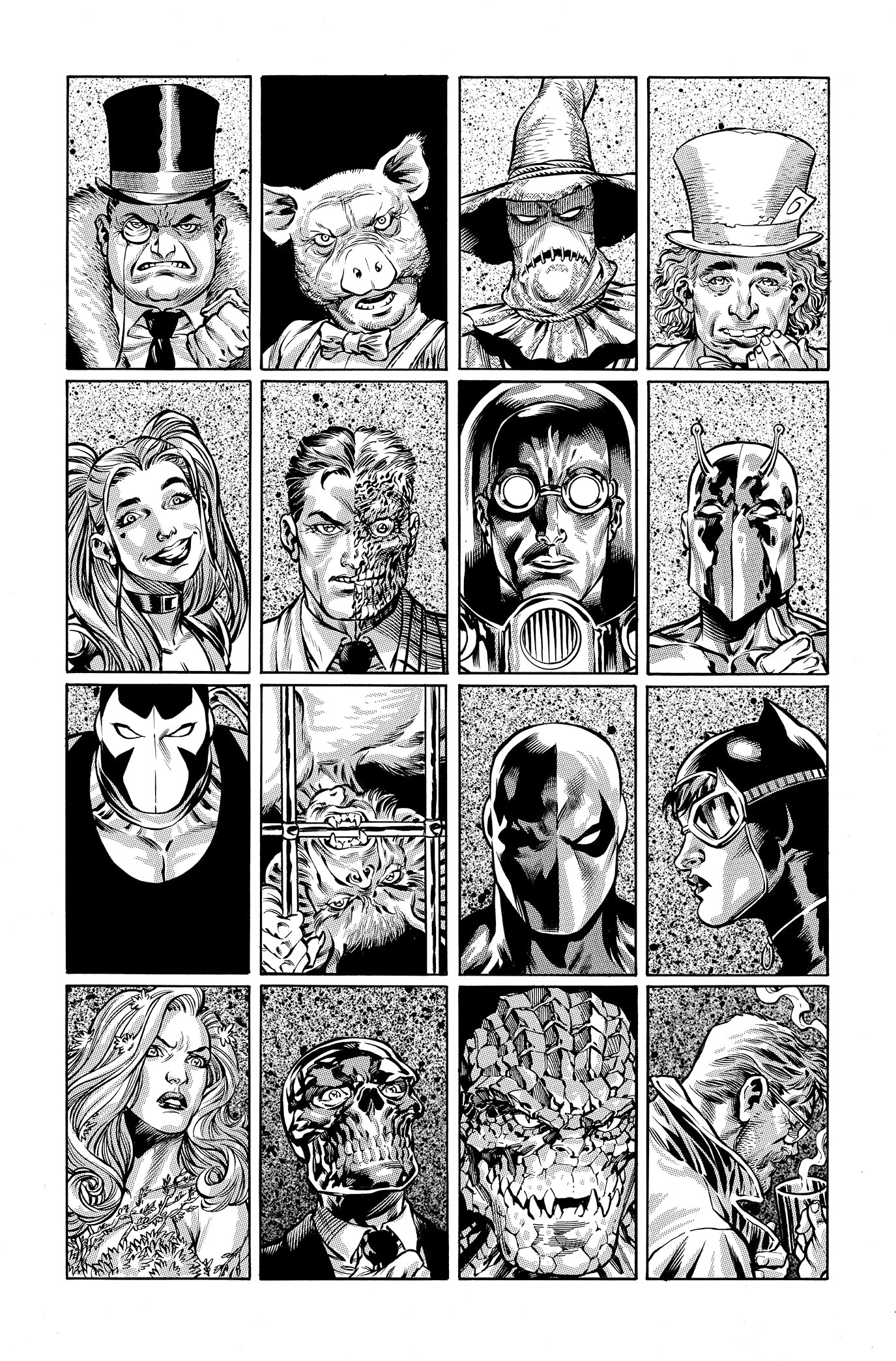 Jesus Merino Original Art Joker Puzzlebox Bonus Box #1 Page 6