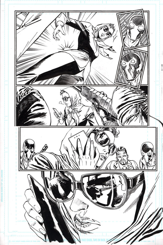 Guillem March Original Art Joker #7 Page 3 Comic Art