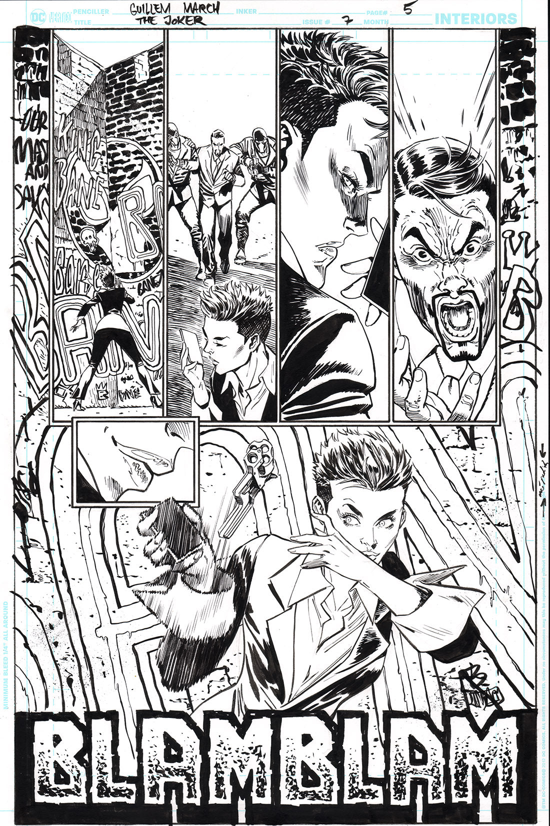 Guillem March Original Art Joker #7 Page 5