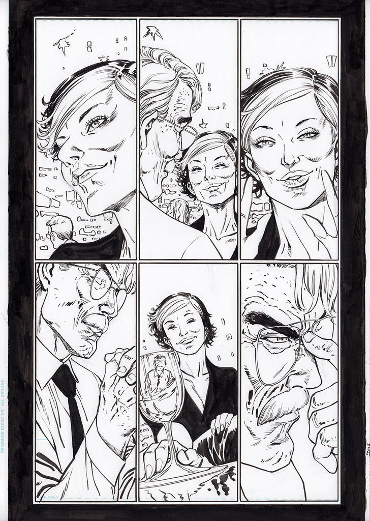 Guillem March Original Art Joker #7 Page 20 Comic Art