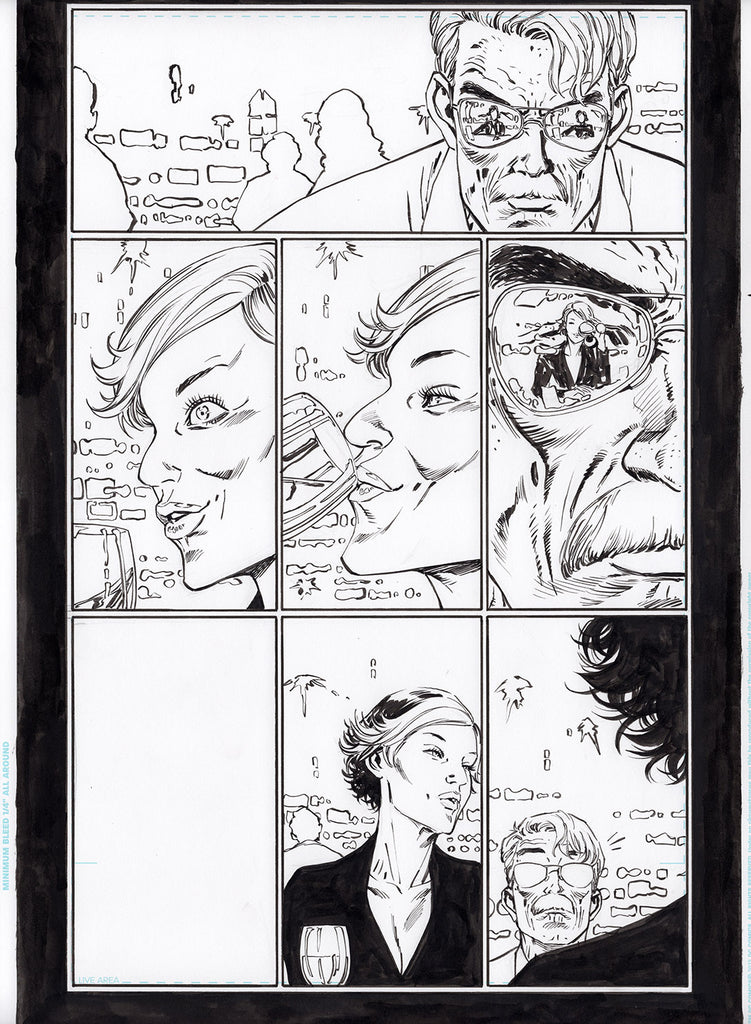 Guillem March Original Art Joker #7 Page 21 Comic Art