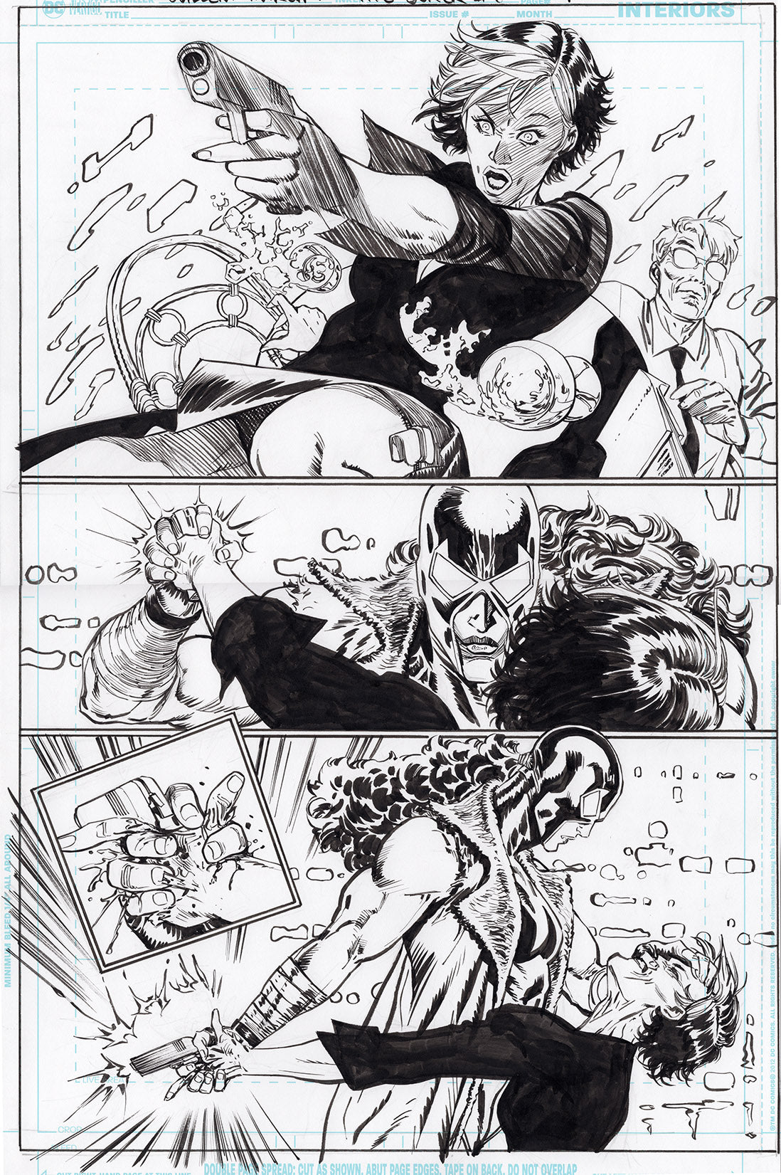 Guillem March Original Art Joker #8 Page 1