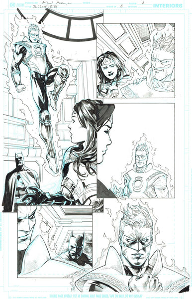 Miguel Mendonca Original Art Justice League: Last Ride #1 Page 12