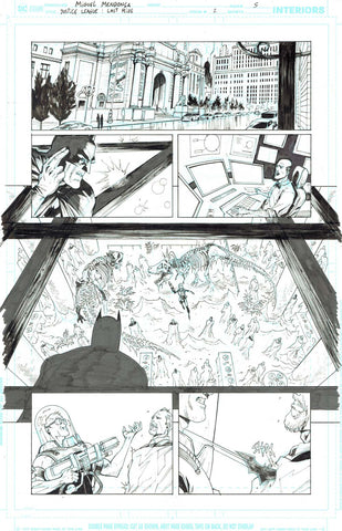 Miguel Mendonca Original Art Justice League: Last Ride #1 Page 15