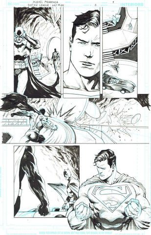 Miguel Mendonca Original Art Justice League: Last Ride #1 Page 19