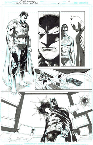 Miguel Mendonca Original Art Justice League: Last Ride #1 Page 20