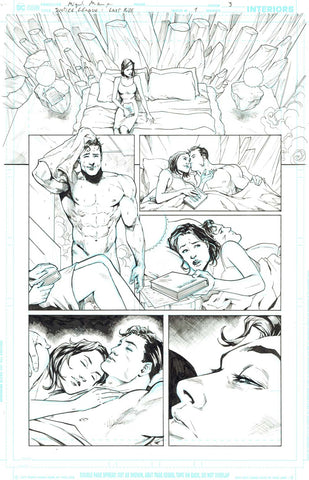 Miguel Mendonca Original Art Justice League: Last Ride #1 Page 3